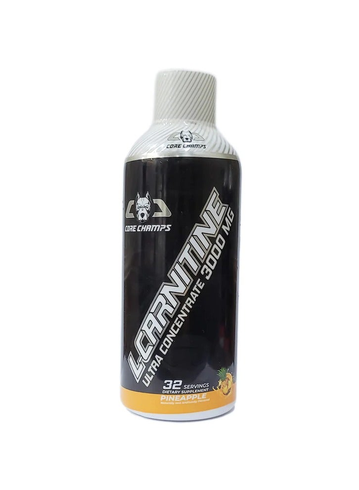 CORE CHAMPS L-CARNITINE LIQUID 3000MG - PINEAPPLE