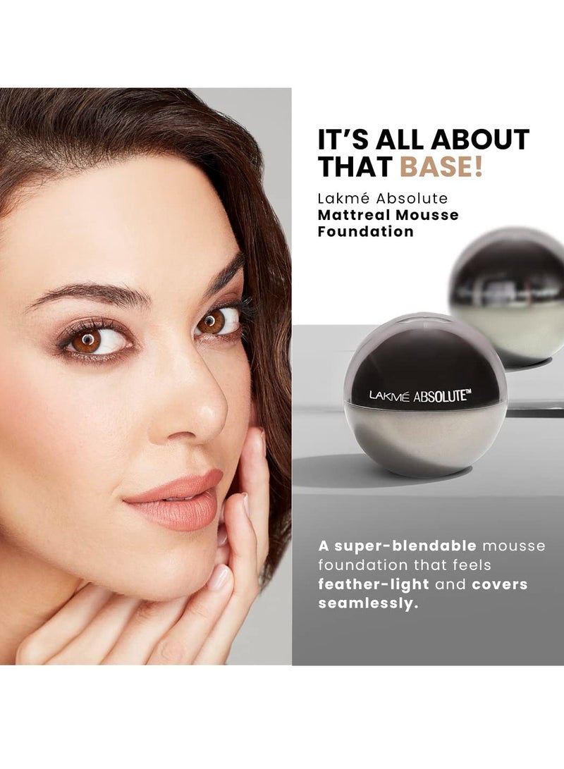 Lakme Absolute Skin Natural Mousse Rose Fair 02 25G