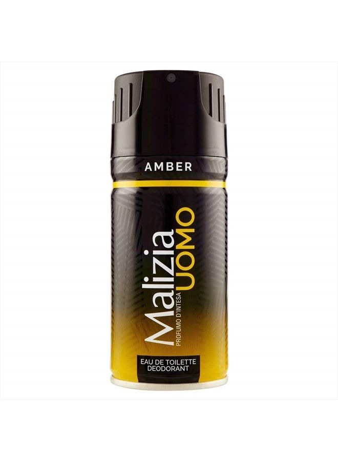 Uomo Amber Deodorant Spray 150 Ml / 5 Oz.