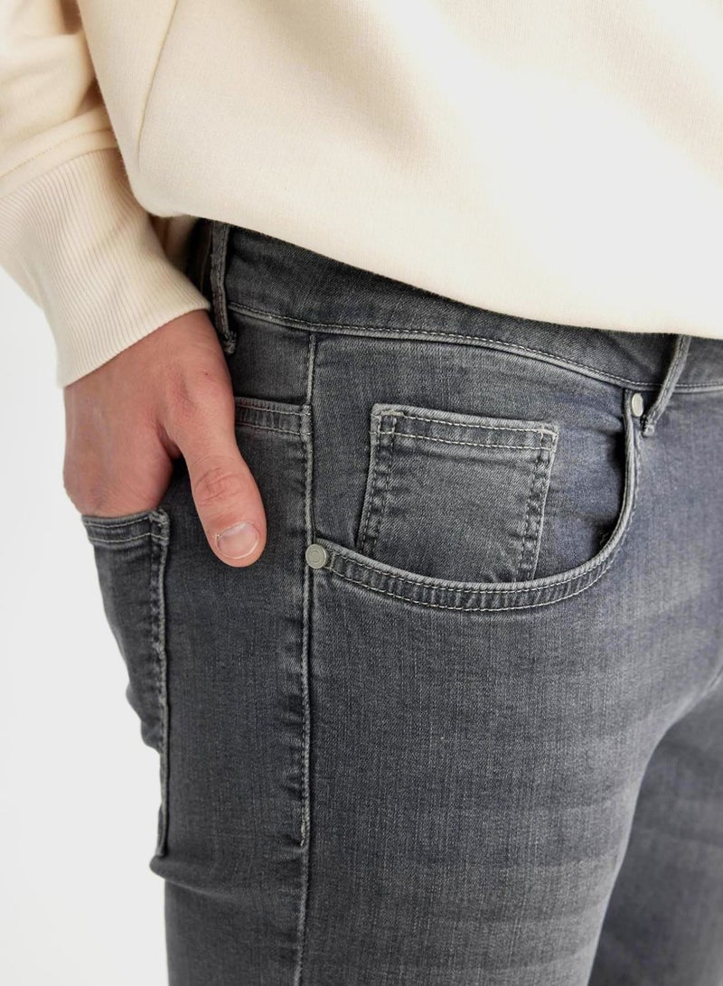 Man Carlo - Skinny Fit Denim Jeans