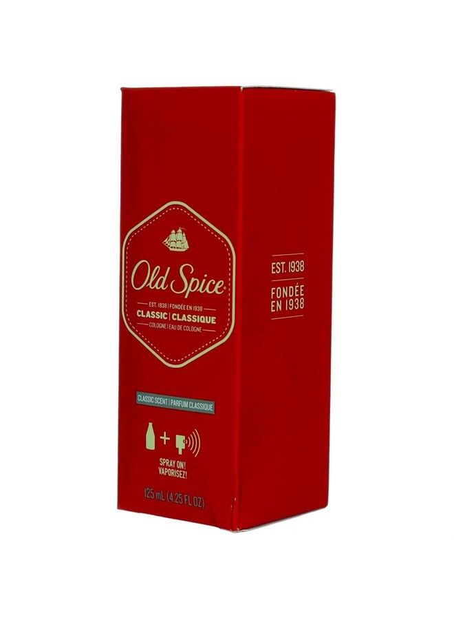 Classic Cologne Spray 4.25 oz (Pack of 6)
