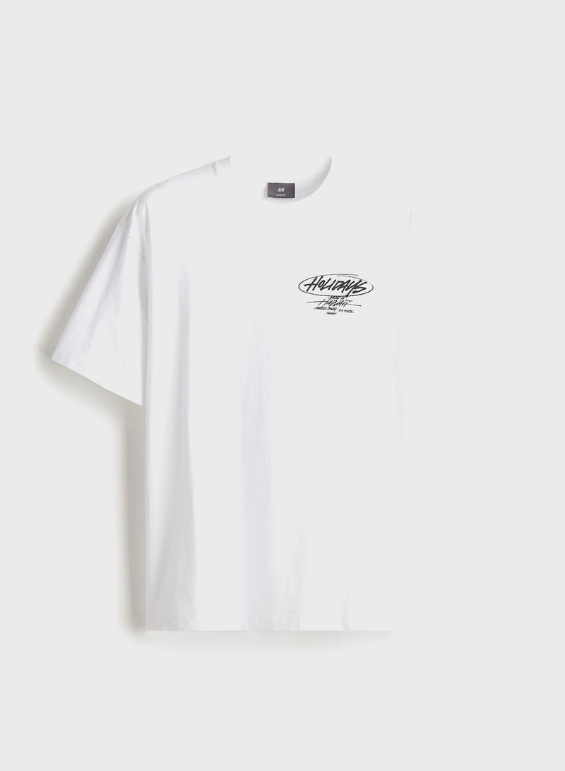 Relaxed Fit Cotton T-Shirt