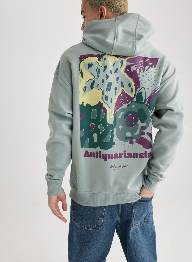 Man Oversize Fit Sweat Shirt