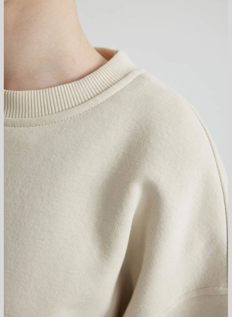 Cropped Ft Basic Sweatshirt