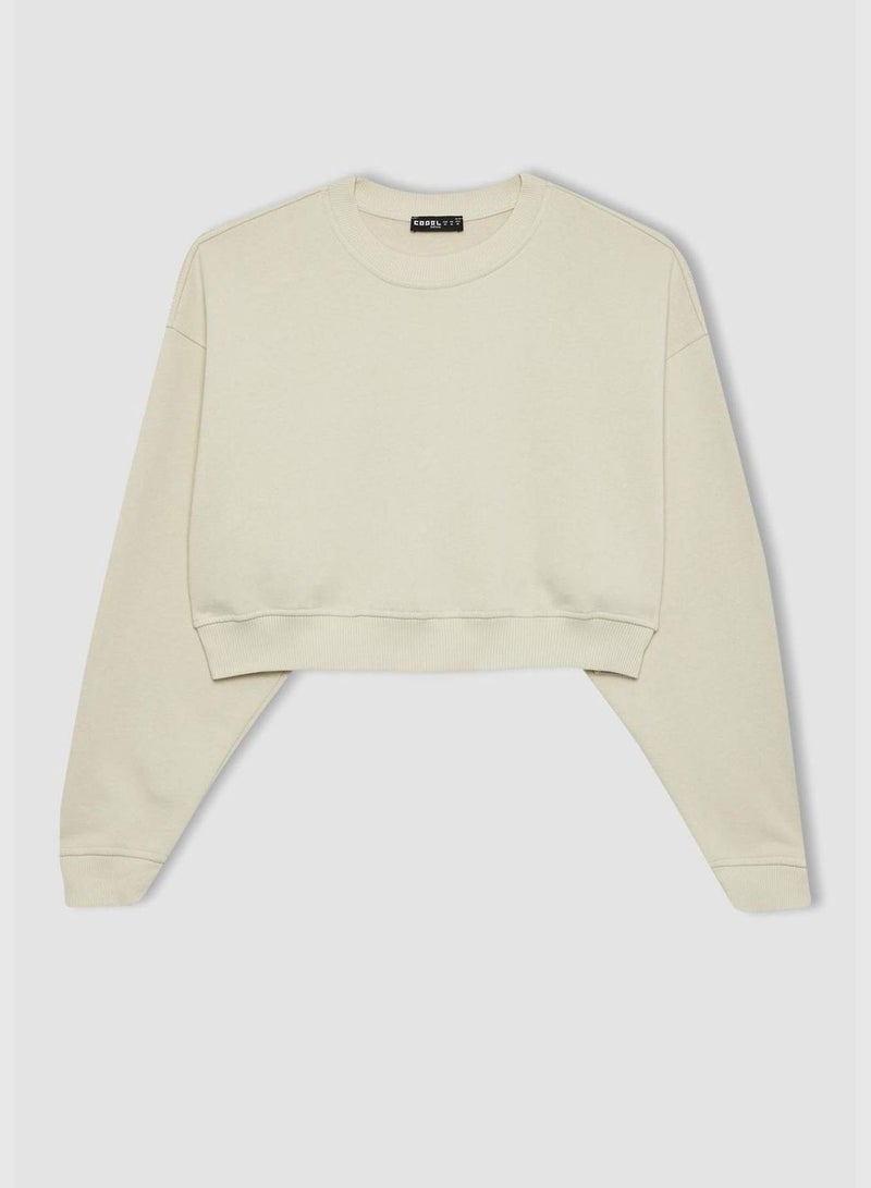 Cropped Ft Basic Sweatshirt