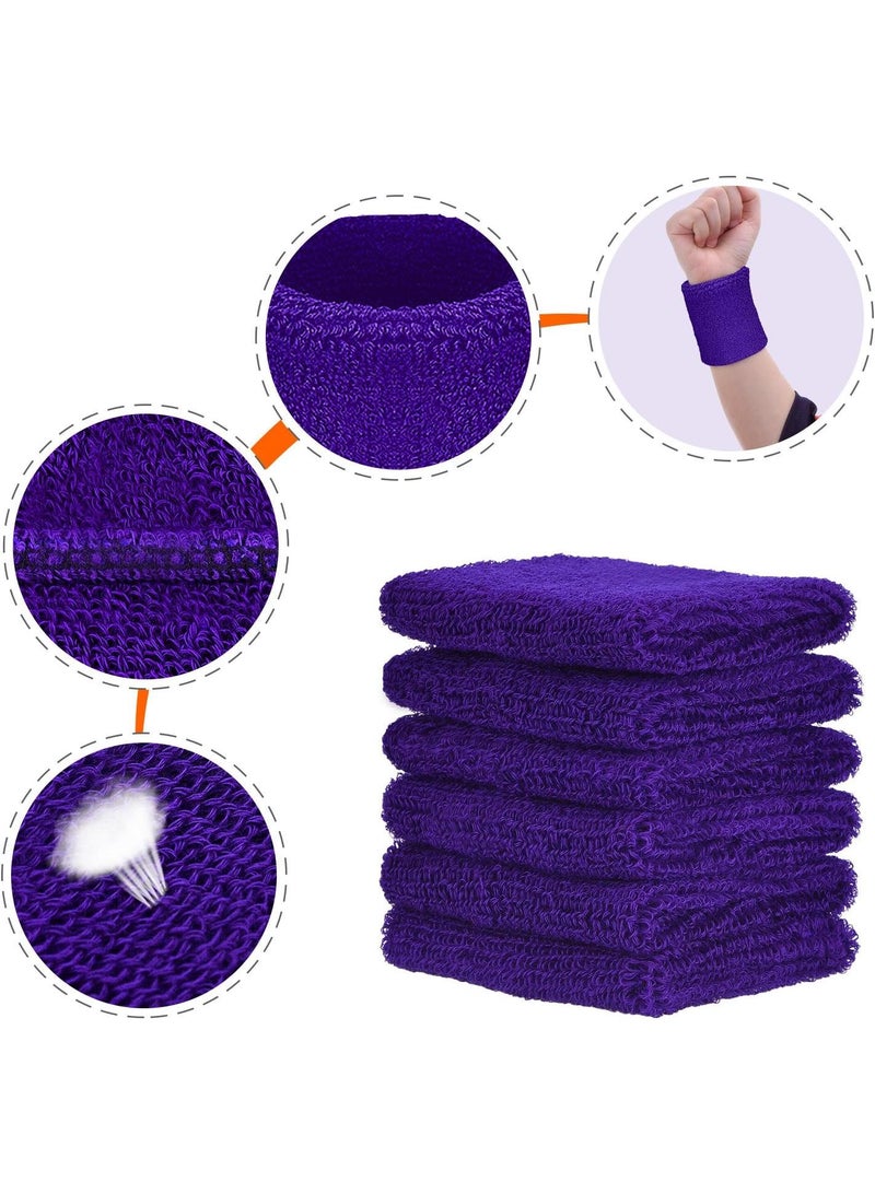 4-piece Running Sports Basketball Sweat Cotton Wrist Strap