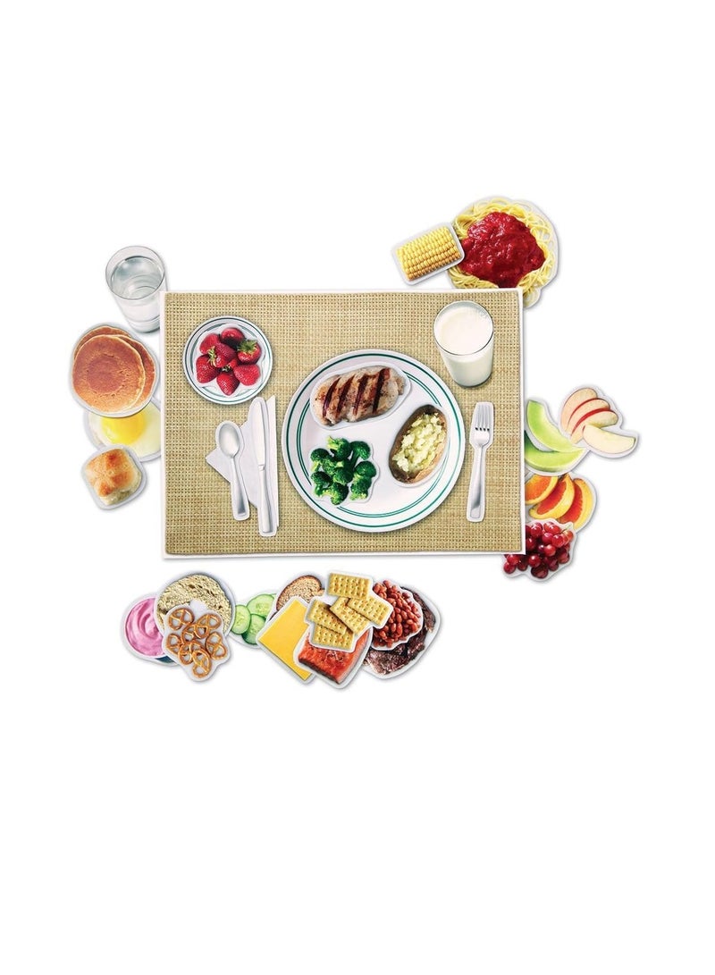 Magnetic Healthy Foods, Magnetic Food, 34 Pieces, Ages 3+
