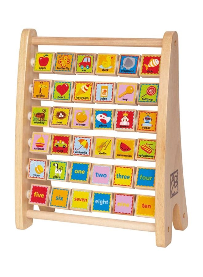 Alphabet Abacus Educational Toy E1002
