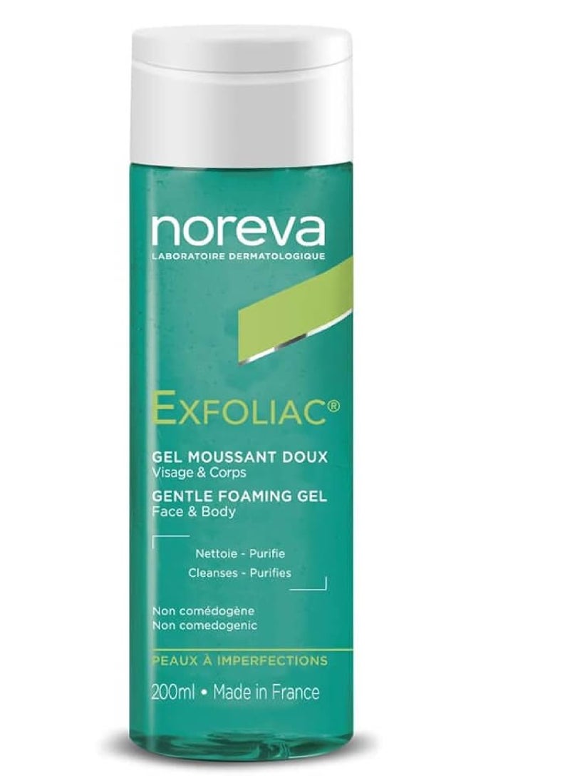Noreva Exfoliac Gentle Foaming Gel 200ml