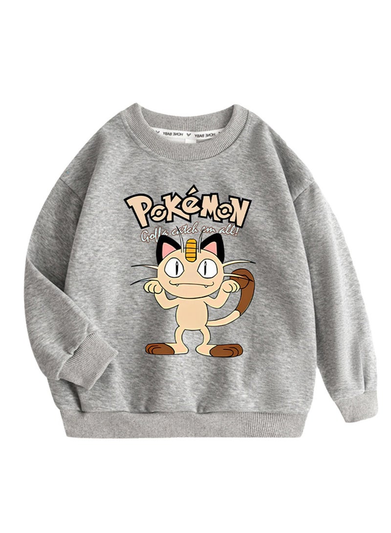 Children's sweatshirt Pokémon new round neck long sleeve sweatshirt