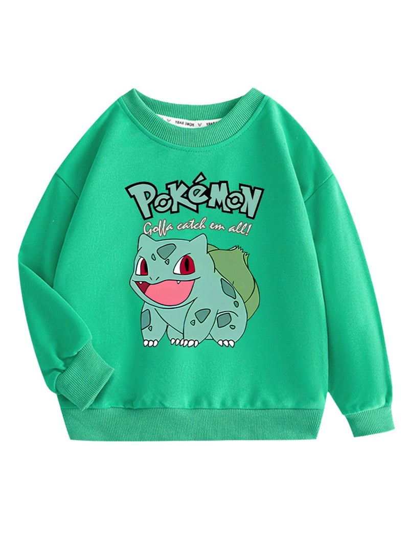 Children's sweatshirt Pokémon new round neck long sleeve sweatshirt
