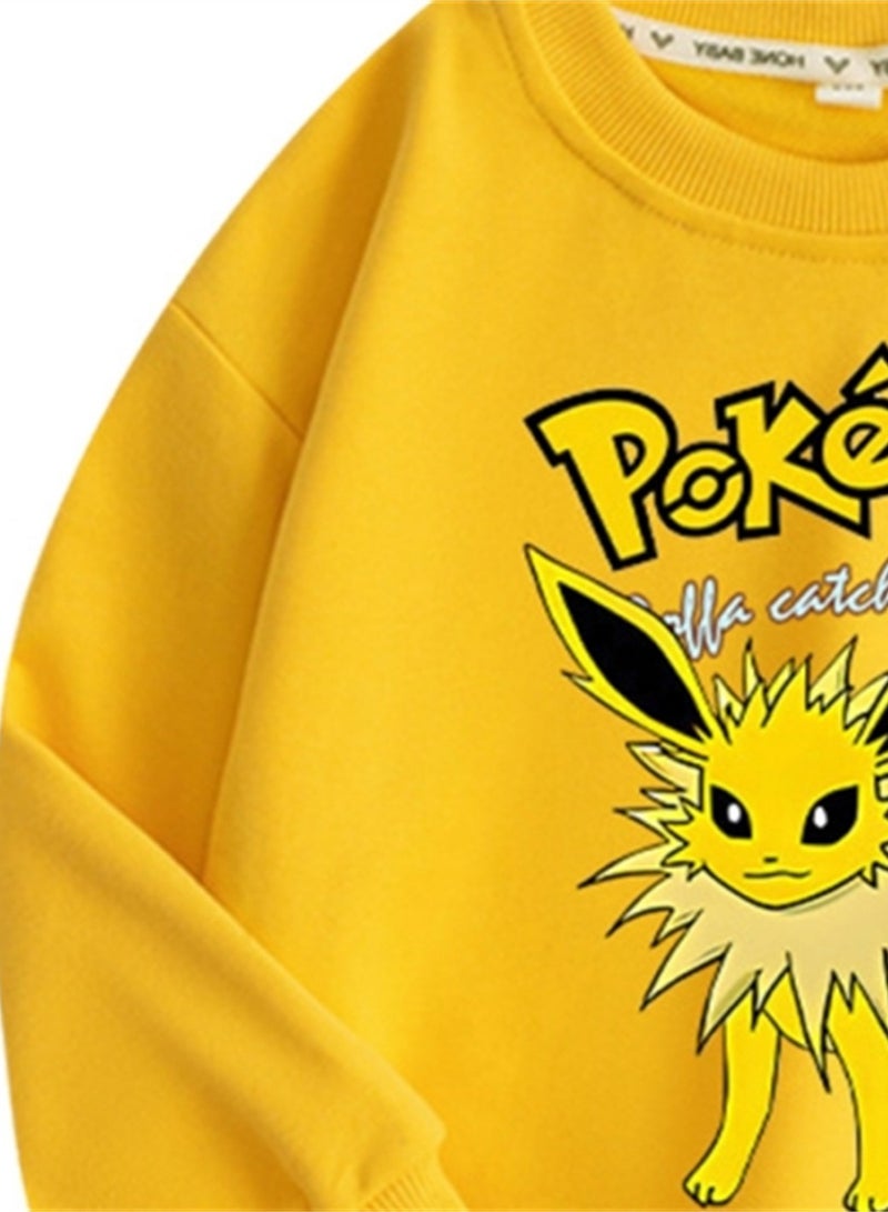 Children's sweatshirt Pokémon new round neck long sleeve sweatshirt