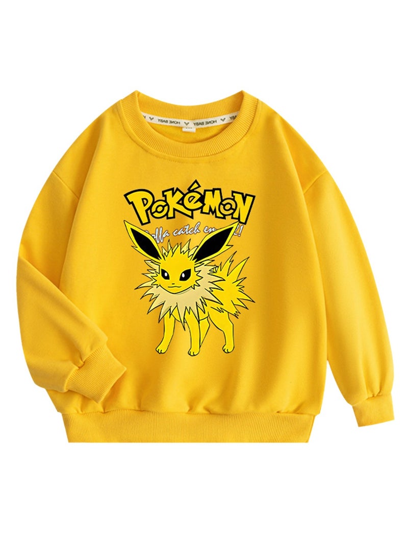 Children's sweatshirt Pokémon new round neck long sleeve sweatshirt