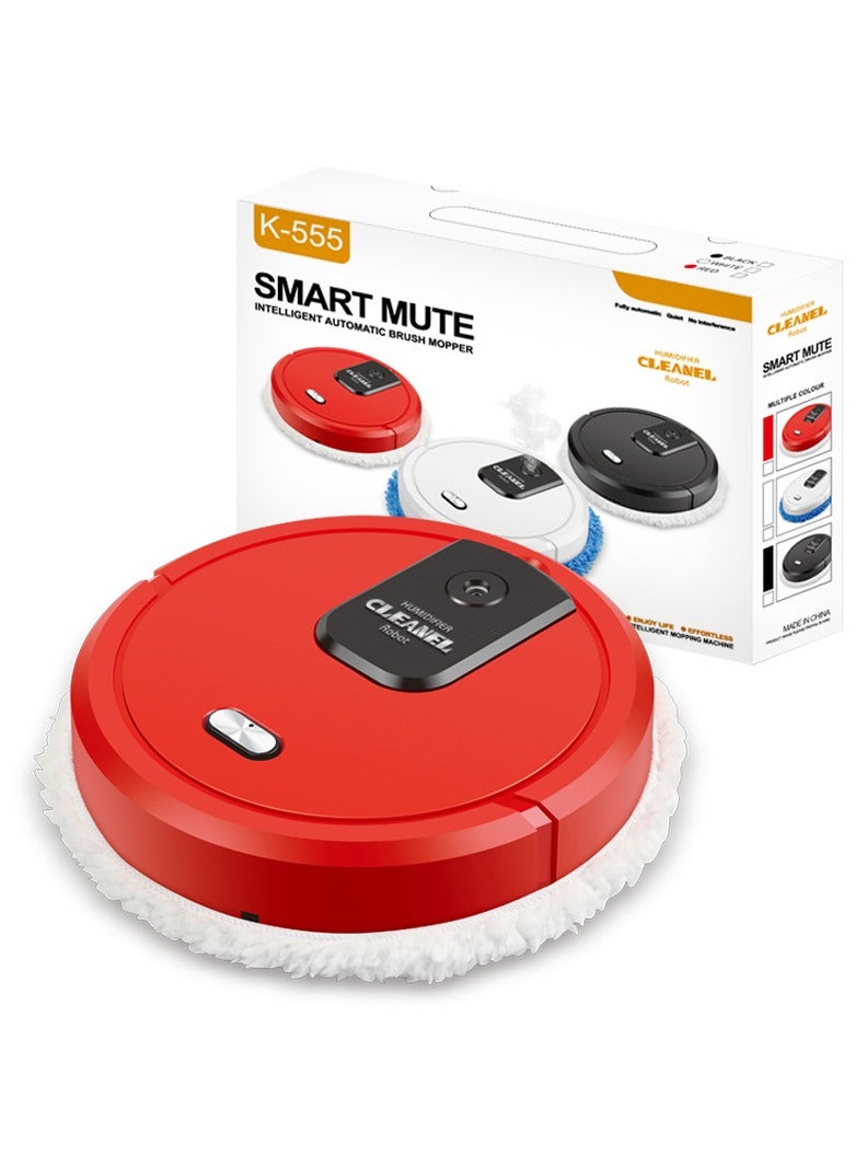 New Intelligent Cleaning Machine Fully Automatic Lazy Household Mop USB Rechargeable Vacuum Cleaner