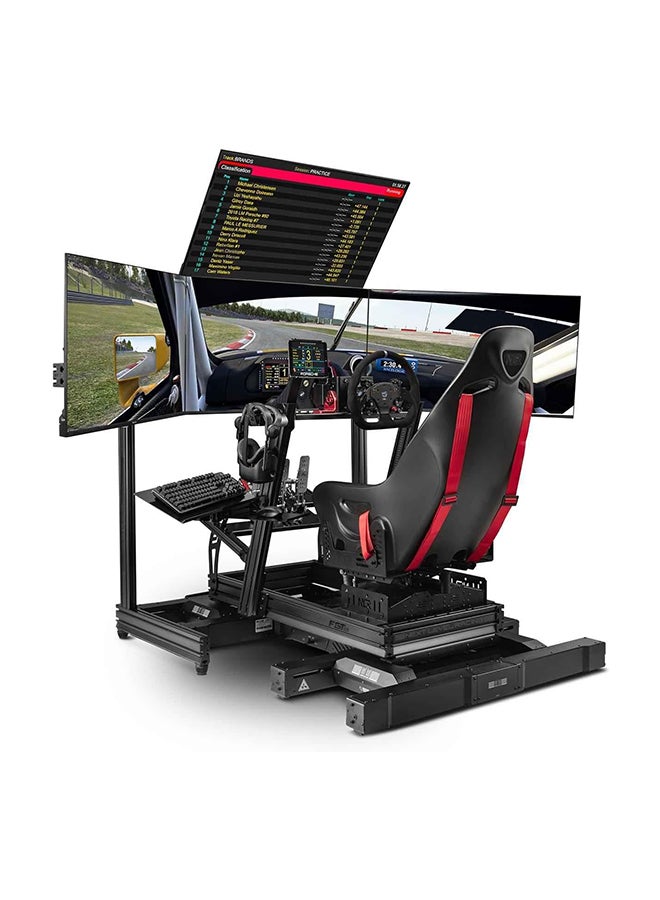 Next Level Racing NLR-E007 Elite Freestanding Overhead / Quad Monitor Stand Add-On Carbon Grey