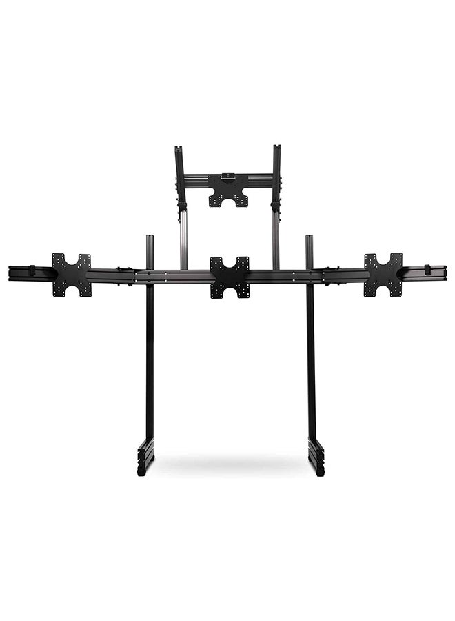 Next Level Racing NLR-E007 Elite Freestanding Overhead / Quad Monitor Stand Add-On Carbon Grey