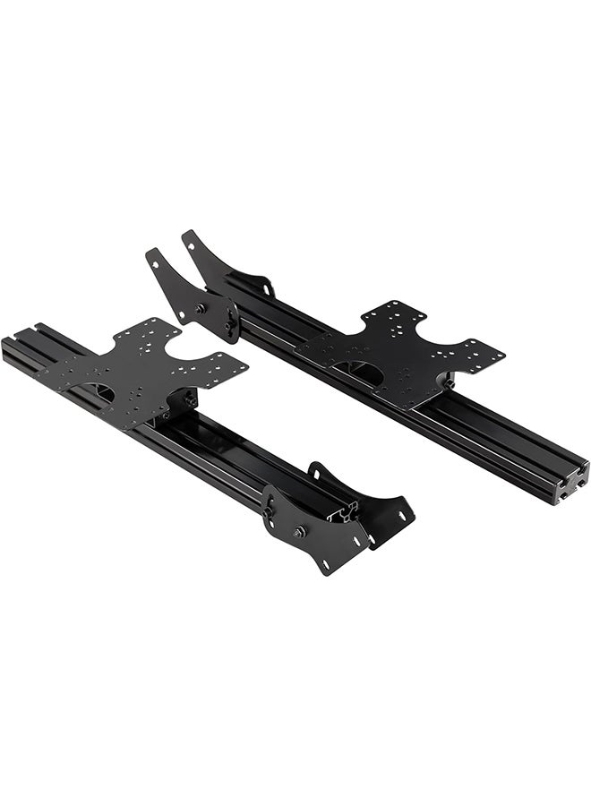 Next Level Racing NLR-E039 Elite Freestanding Monitor Stand Triple Add-On - Black Edition