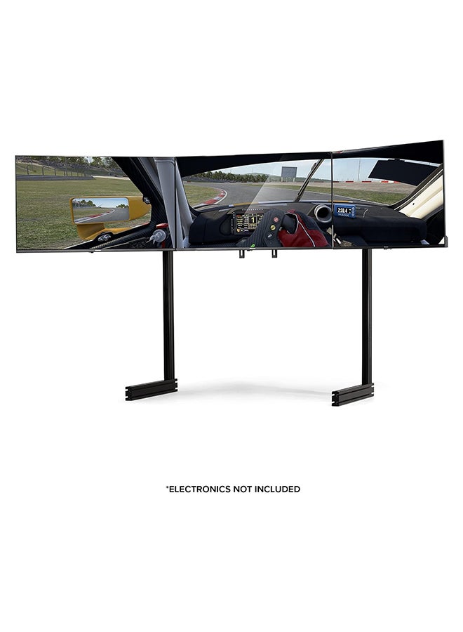 Next Level Racing NLR-E039 Elite Freestanding Monitor Stand Triple Add-On - Black Edition