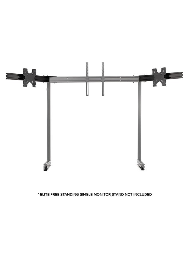Next Level Racing NLR-E039 Elite Freestanding Monitor Stand Triple Add-On - Black Edition
