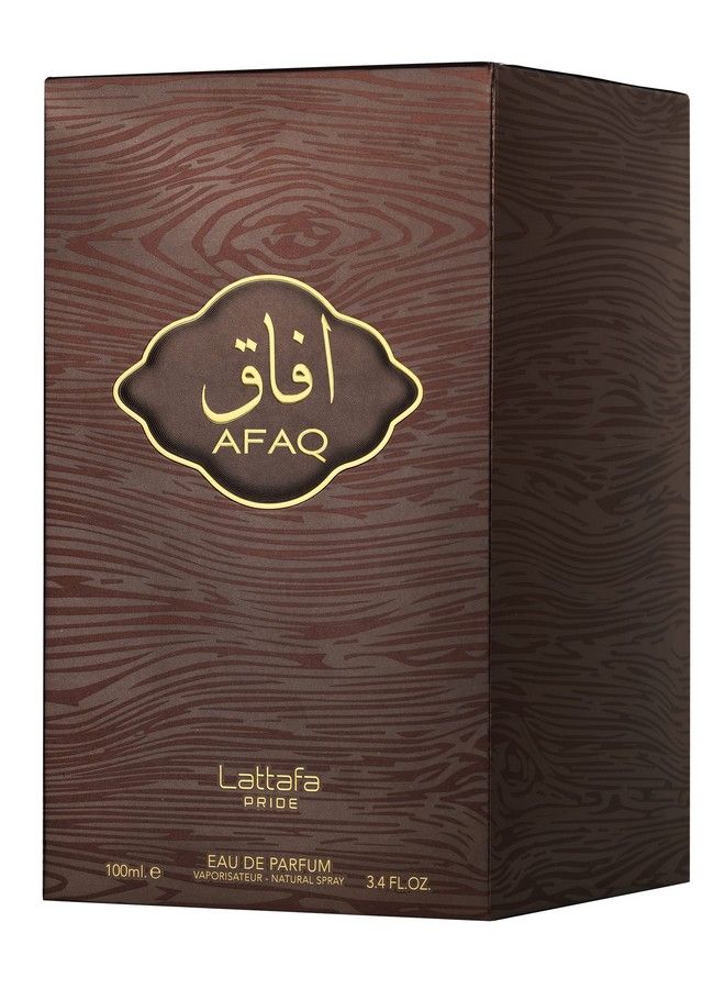 Afaq Eau De Parfum Spray For Men 3.4 Ounce