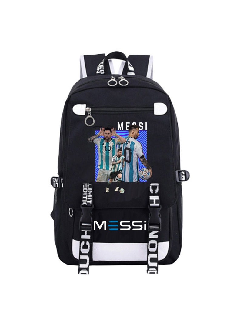 Hot selling new Messi men's and women's casual backpack