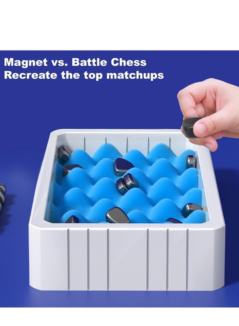 Magnetic Chess Games, Fun Table Top Magnet Games, Magnet Board Games, Strategy Games for Kids and adults, Family Party Games