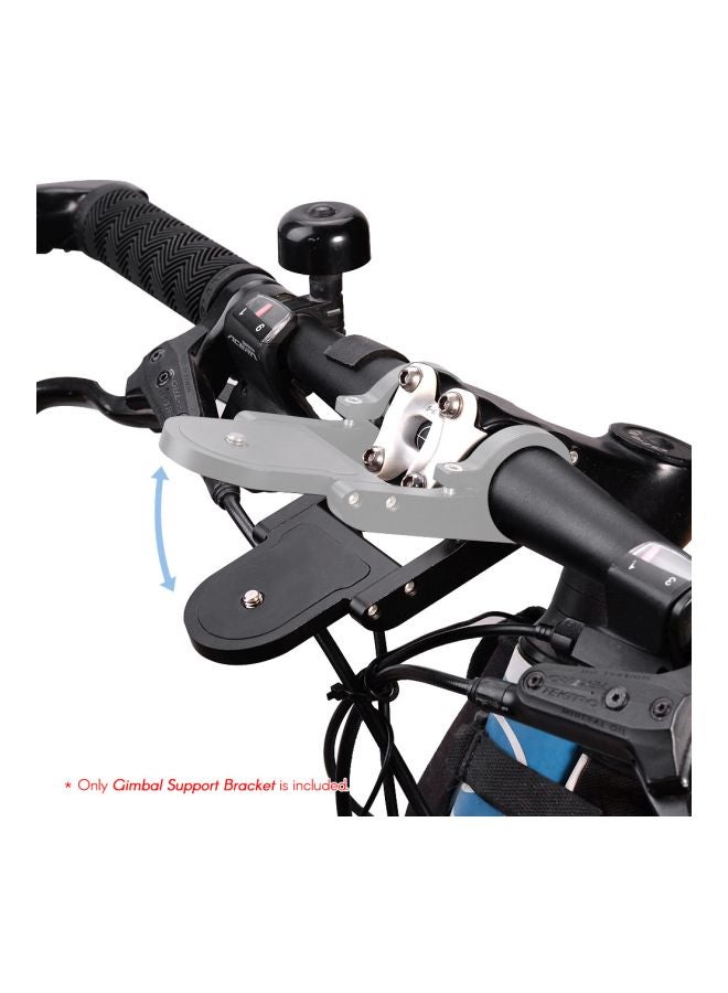 Camera Gimbal Bike Mount Holder Black