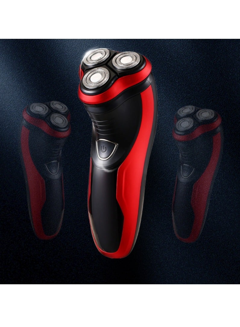Electric Shaver Shaver Rotary Three Head Shaver Water Washing USB Shaver