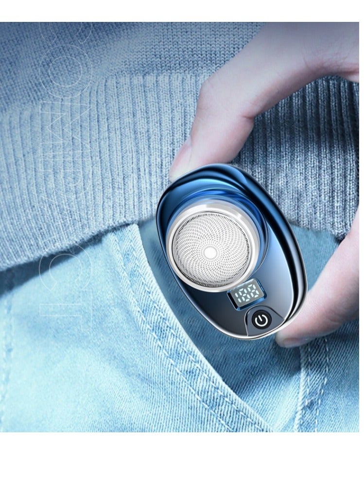 Hot Selling Mini Shaver Digital Display Waterproof Travel Electric Portable Shaver For Men