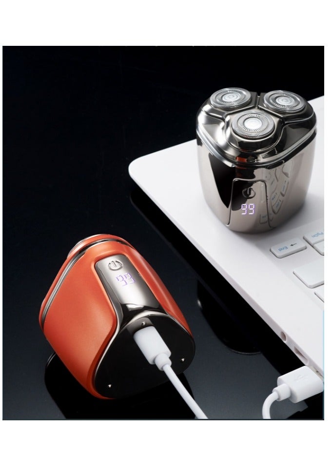 Mini shaver new electric men's shaver rechargeable intelligent shaver as a gift for boyfriend