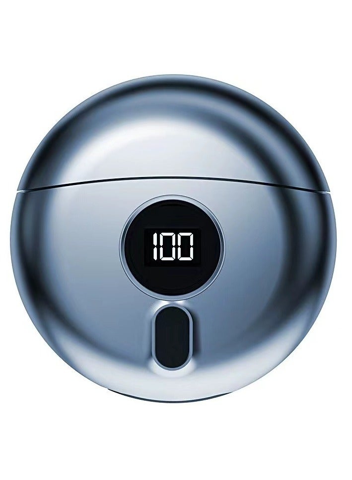 New Mini Frisbee Scraper USB Charging Mini Shaver Men's Silent Travel Portable Beard Knife