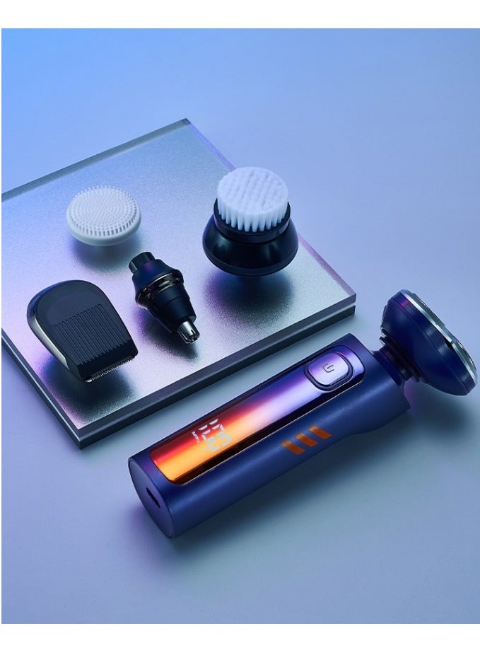 Men's Full Body Water Wash Shaver USB Rechargeable Intelligent Floating Three Blade Electric Shaver
