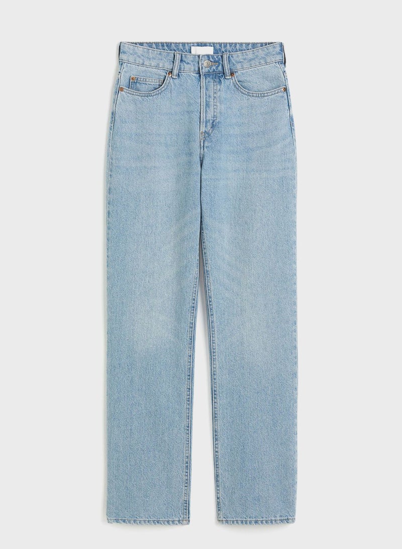 Straight High Jeans