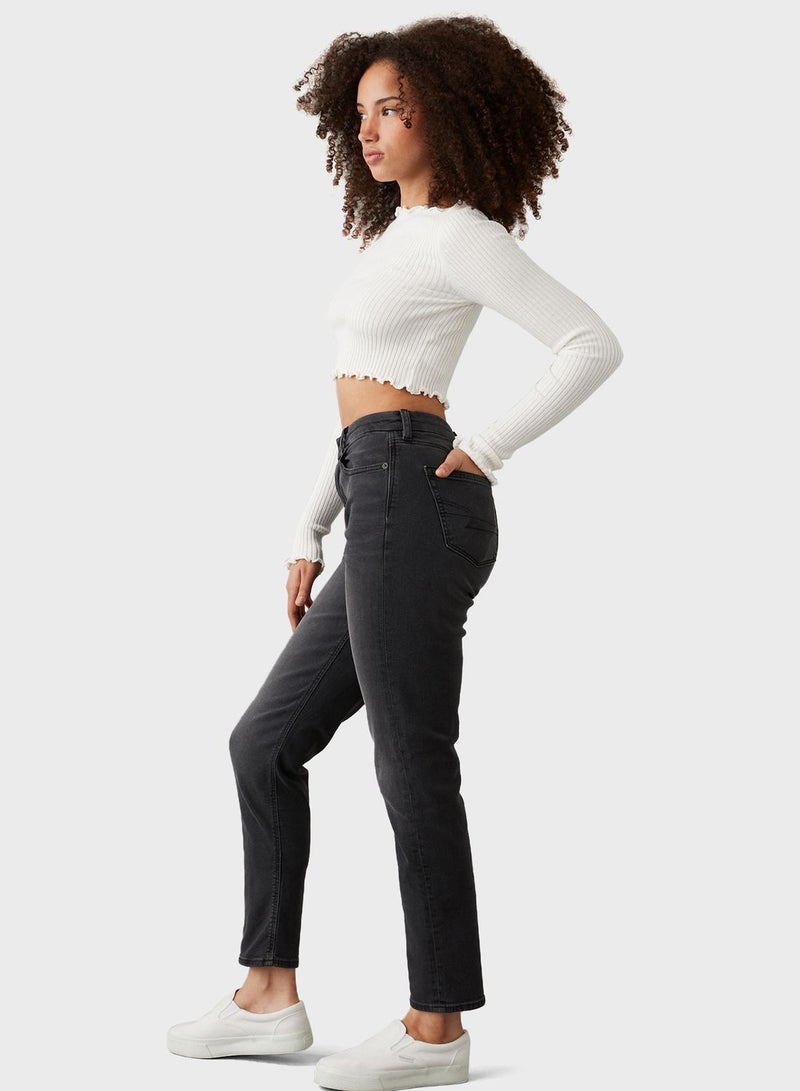 High Waist Mom Jeans