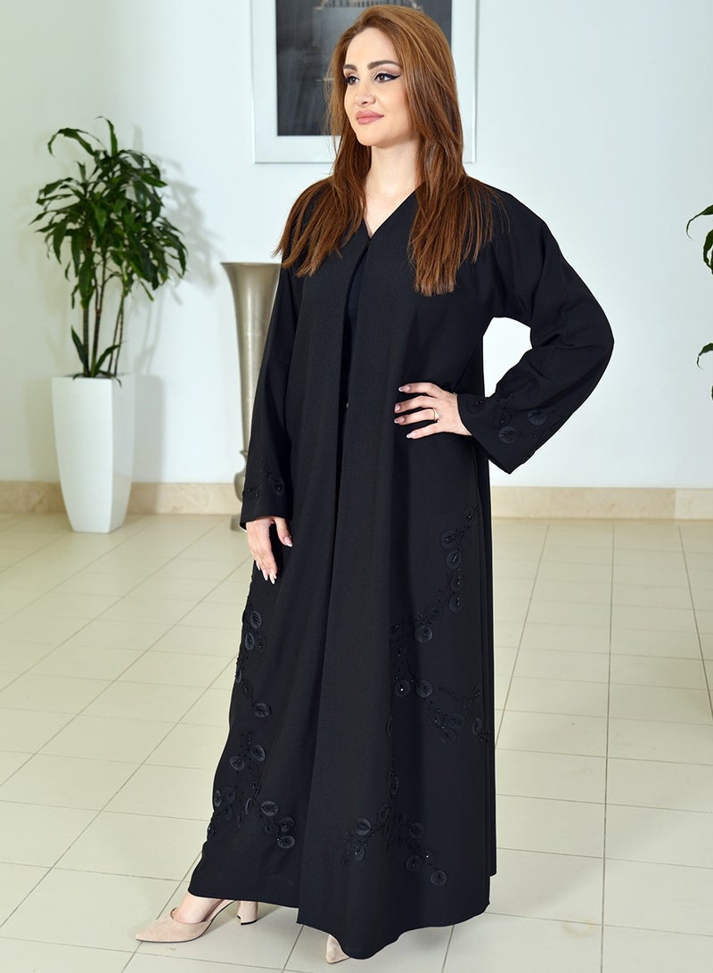 Floral Applique Style Abaya