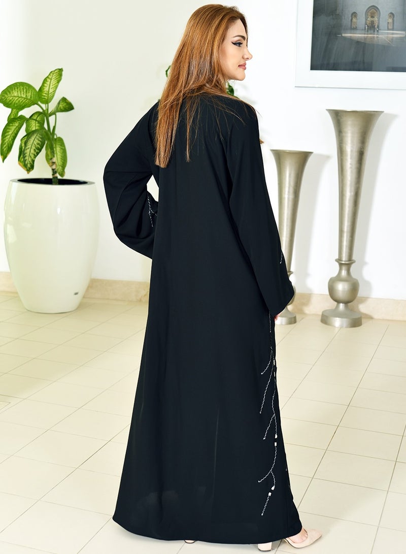 Beads Embellished Abaya