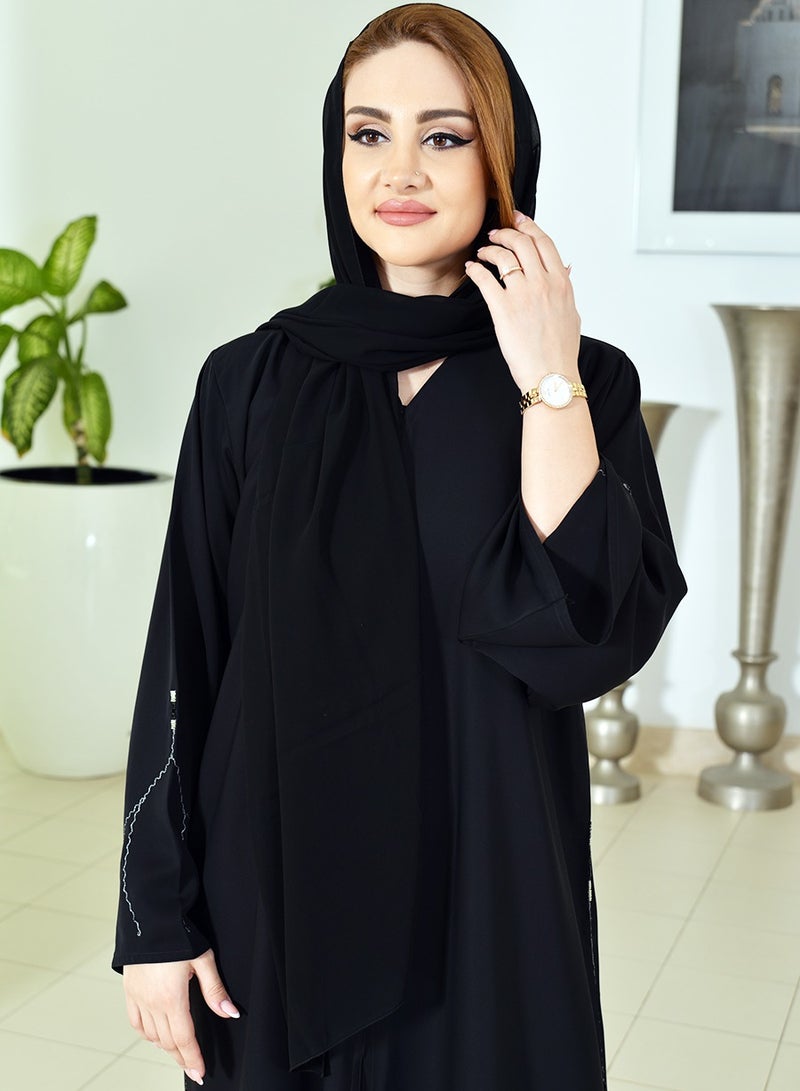 Beads Embellished Abaya
