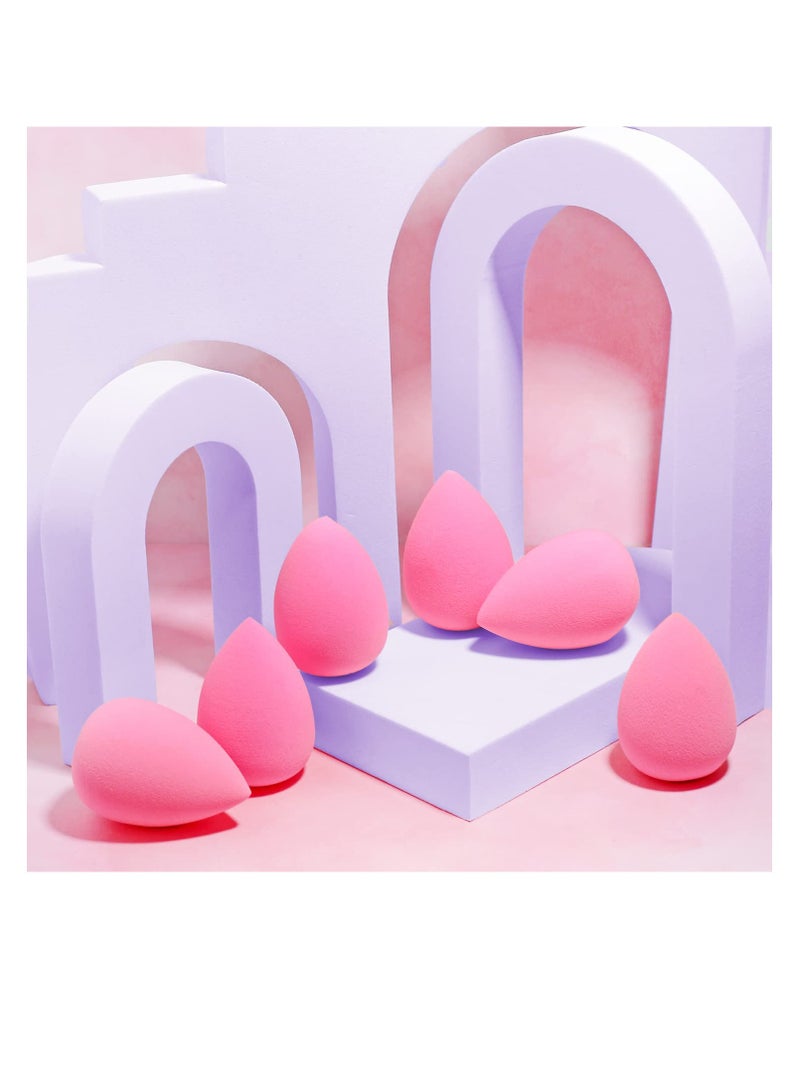 AOA Studio collection makeup sponge set latex free and high definition set of 6 makeup wonder blender for powder cream and liquid super soft wonder beauty cosmetic