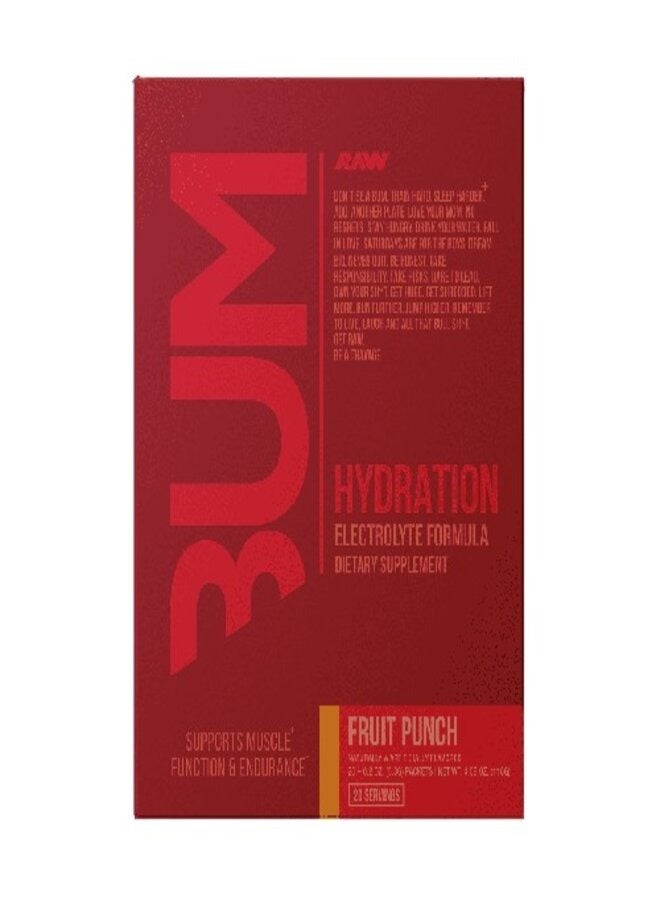 CBUM Hydration Powder Raw Pack of 20 sachets