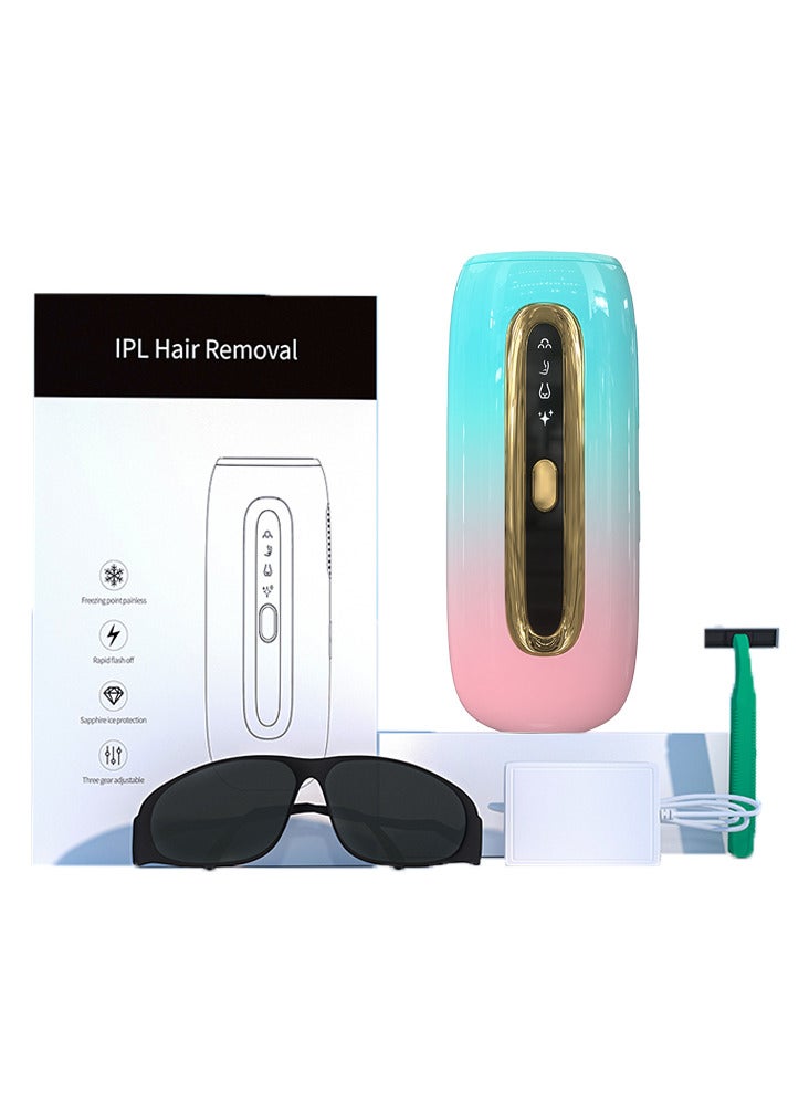 IPL Hair Removal Machine with Sapphire Cooling Freezing Point Hair Removal (Gradient)