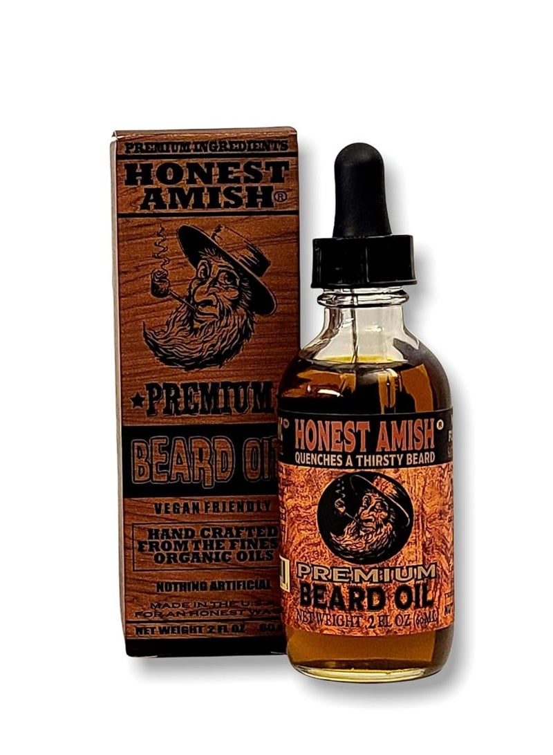 Honest Amish premium beard oil 2 ounce