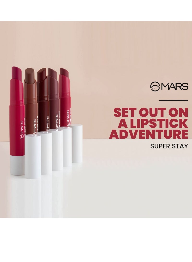 MARS Matte Super Stay Lipstick Up to 12 Hours Long Lasting 2.6 gm 12 SINFUL