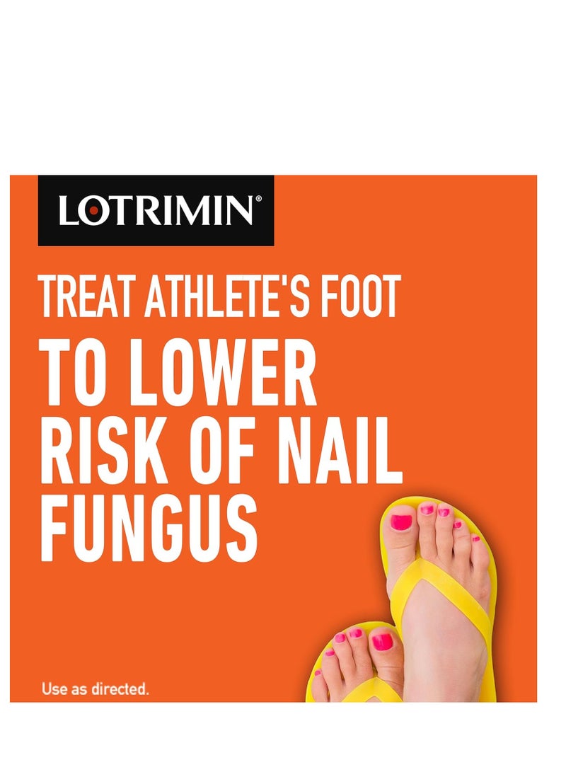 Lotrimin AF cream for athlete's foot clotrimazole 1% antifungal treatment clinically proven effective antifungal treatment of most AF jock itch and ringworm cream 15 grams Packaging may vary