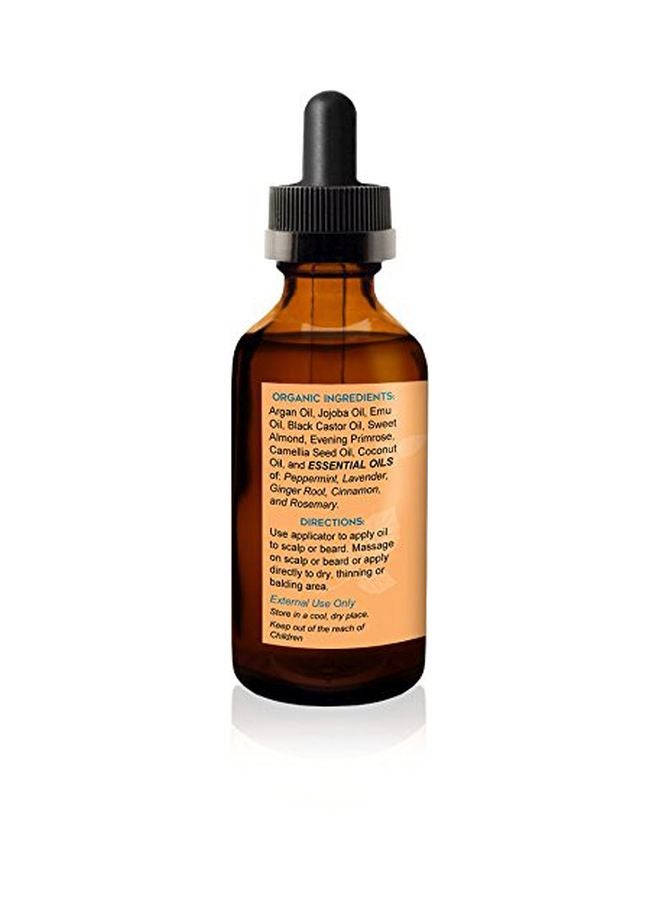 Natural Hair And Beard Growth Treatment Oil