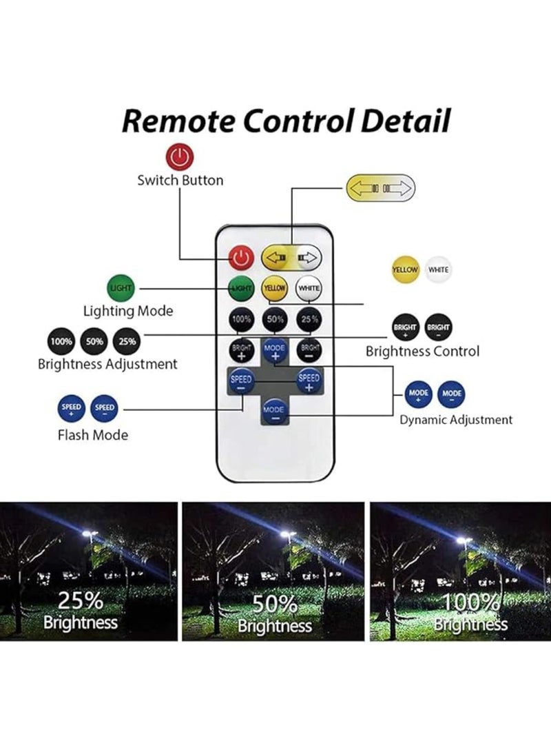 360 Degree LED Camping Light, Outdoor Light with Telescopic Tripod 1000W 96000LM Remote Control For Fishing Garden Emergency Car repair 1000W 342 LED