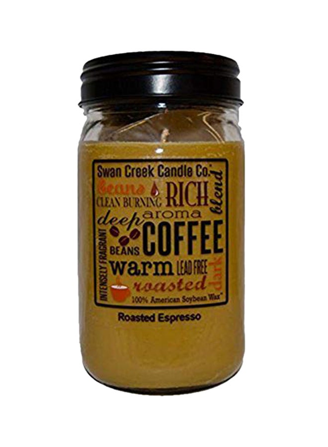 Swan Creek Roasted Espresso 24 OZ Jar Candle
