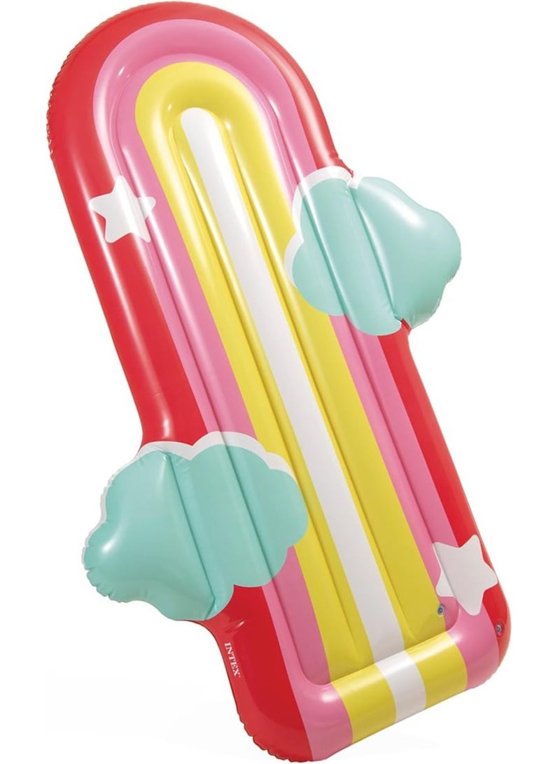 Rainbow Cloud Float Multi color PVC Adult Pool Float 175m x 117m x 20cm