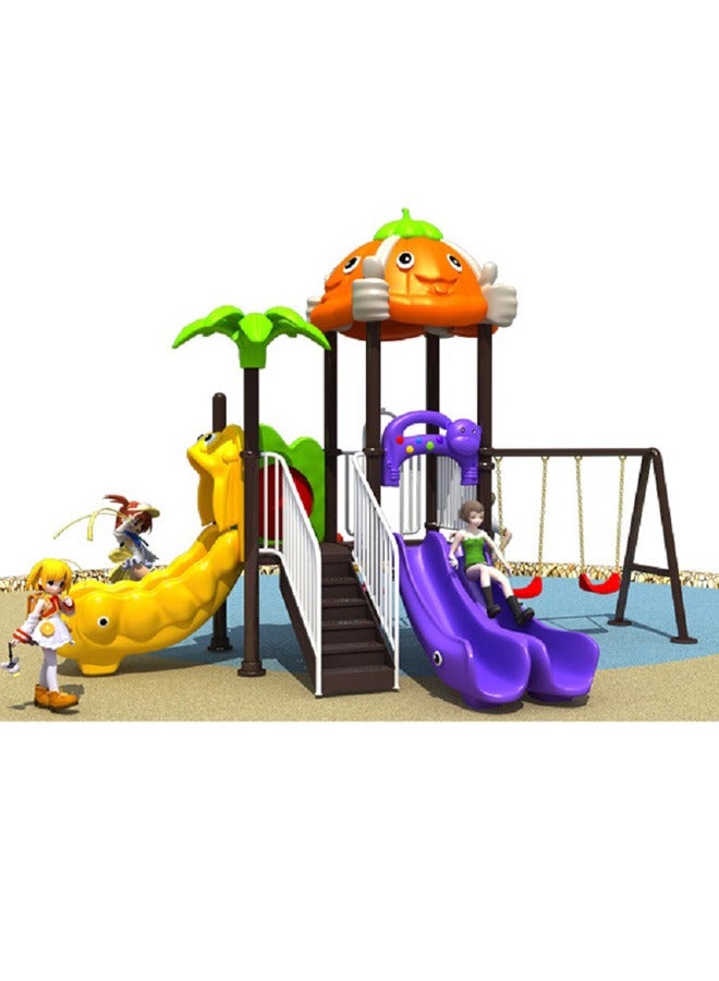 Kids Swing Slide Commercial Playground Indoor And Outdoor Playsets