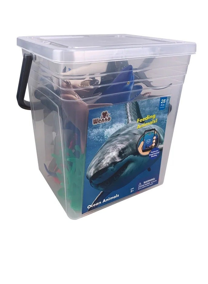 Wenno Ocean Animals Playset 28pcs