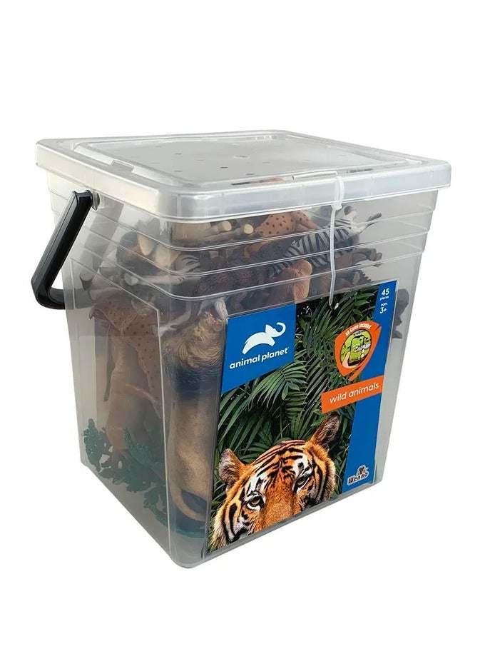 Wenno Jungle Animals 28pcs Bucket
